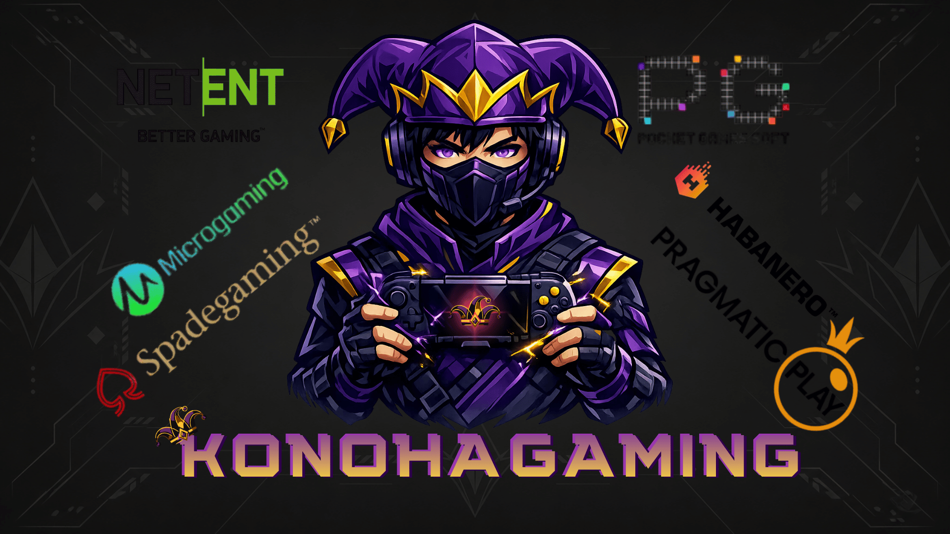 Tentang KONOHAGAMING Ninja Modern Ungu Misterius
